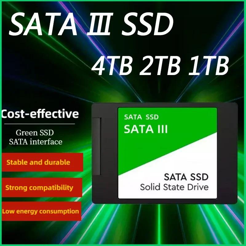  Sata ϵ ̺ ũ, 4TB SSD, Ʈ  ũž  ָ Ʈ ̺, Sata3, 2.5 ġ Tlc, 500 mb/s